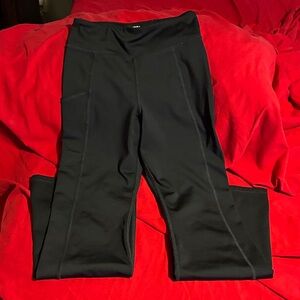 Abercrombie Kids Black Stretch Leggings